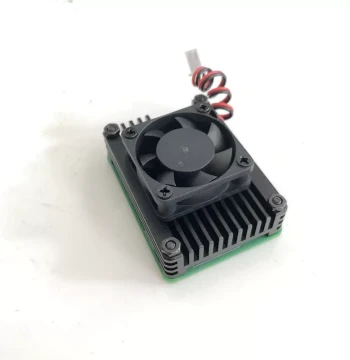 Raspberry Pi CM5 Heatsink and Fan with Aluminum Alloy Thermal Plate