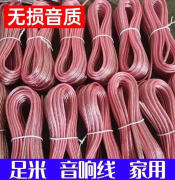 Speaker Cable Professional Speaker Wire Horn Wire Audio Cable Connection Wire Audiophile Extreme Amplifier Car Surround Wire Universal