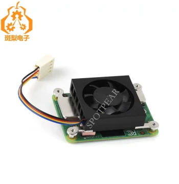 CM4 Cooling Fan 3007 Low-Noise PWM with Thermal Pad