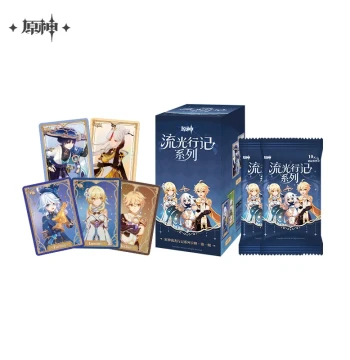 [Genshin Impact Official] Flowing Light Journey Series Collectible Cards Genshin
