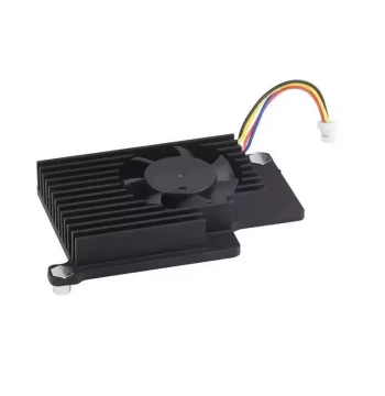 Raspberry Pi 5th Gen Dedicated Heatsink with Cooling Fan, Heat Sink, Active Cooling, and Thermal Pad
