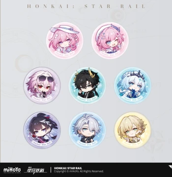 [miHoYo/Honkai: Star Rail] Nameless Honor Medal Series Tin Badge miHoYo