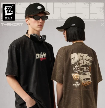 [Zenless Zone Zero/ZZZ] ZZZ STUDIO 2026SS Series Bangboo Racing Short Sleeve T-Shirt