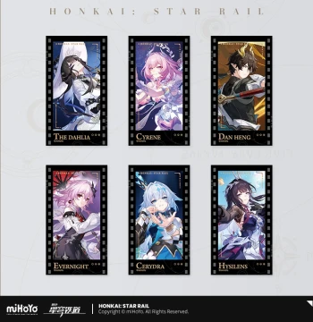 [miHoYo/Honkai: Star Rail] Starry Invitation Series Faux Film Card