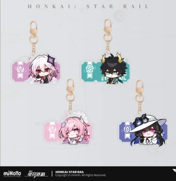 [miHoYo/Honkai: Star Rail] Pom-Pom Exhibition Hall Series Acrylic Keychain miHoYo