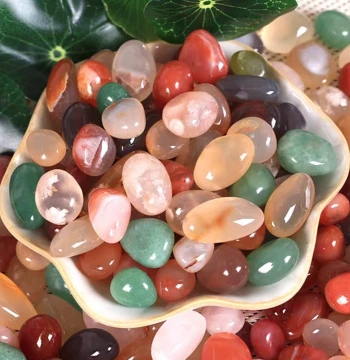Nanjing Yuhua Stone Natural Aquarium Gravel - Colorful Pebbles for Fish Tanks, Hydroponics, and Potted Plants