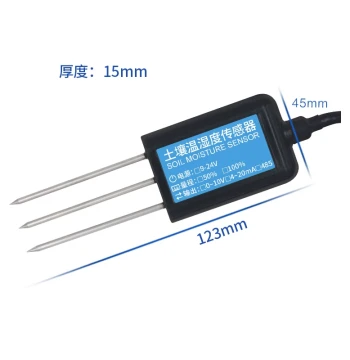 Soil Temperature and Humidity Sensor, Soil Moisture and Conductivity Transmitter, NPK Fertility Tester, pH Detector