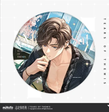 [miHoYo / Tears of Themis] Shadow Encounter Through the Years Series: Tinplate Badge (Remaining Stock Drop)