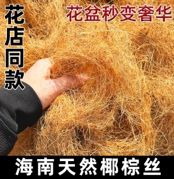 Imported Gardening Coconut Coir Top Dressing, Pot Filler, Potted Plant Decoration, Planting Material, Bonsai Cover Grass