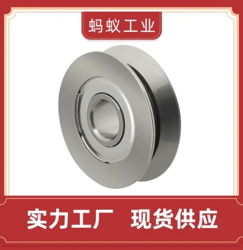 Stainless Steel V/U-Groove Pulley with Grooved Bearing SZV/SZU3-12 4-12 4-14 6-16 for Wire Winding Machine