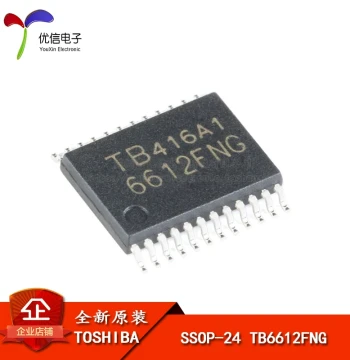 Original Genuine Surface-Mount TB6612FNG SSOP-24 Dual DC Motor Driver IC Chip