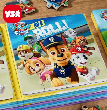 PAW Patrol Magnetic Puzzle for Children Ages 3-6, Magnetic Early Education Educational Toy Gift for Boys and Girls