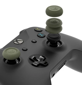 Skull & Co. ROG XBOX Ally/ONE/XSX/XSS Controller Thumbstick Caps, skullco Savage Raven Mushroom Head Protective Covers for XB Controllers