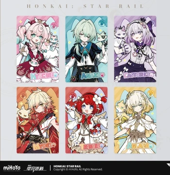 [miHoYo/Honkai: Star Rail] Little Cat Series Laser Collectible Ticket miHoYo