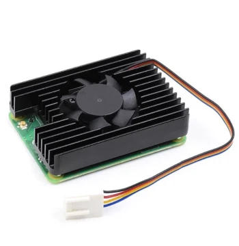 CM4 Heatsink Fan with Aluminum Alloy and Thermal Pad for Raspberry Pi