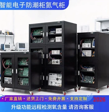 Industrial Electronic Moisture-Proof Cabinet, Drying Cabinet for IC Chips and Components, Anti-Static Smart Dehumidifier Cabinet, Drying Box, Nitrogen Cabinet