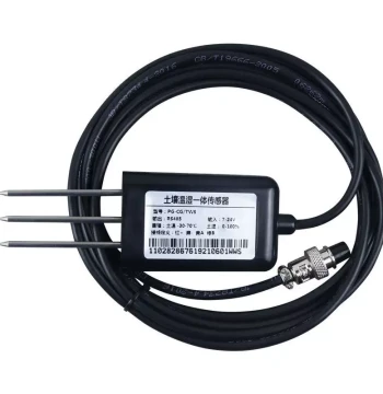 Soil Temperature and Humidity Sensor, Soil Moisture Sensor for Farmland Irrigation Control, Soil Water Content Transmitter