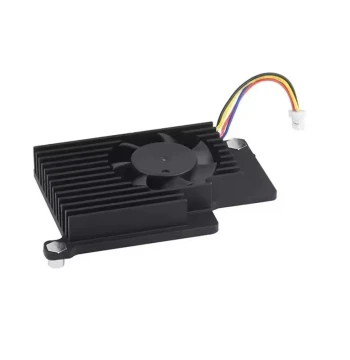 Raspberry Pi 5th Gen Dedicated Cooler Cooling Fan Heatsink Active Cooling with Thermal Pad