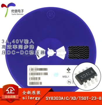 Original Authentic SY8303AIC Marking XD TSOT-23-8 Synchronous Buck DC-DC Regulator Chip