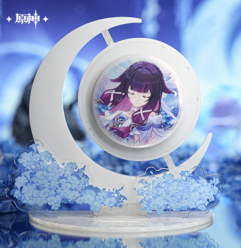 [Genshin Impact Official] Blessing of the New Moon Columbina Badge Standee Colored Paper Gu Mei Ornament Genshin