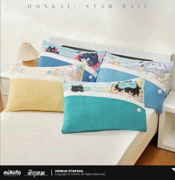 [miHoYo/Honkai: Star Rail] Boys' Dormitory Chibi Home Series Pillowcase