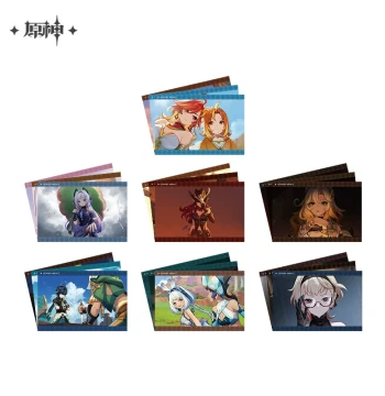[Genshin Impact Official] Character PV Series Photo Cards and Album