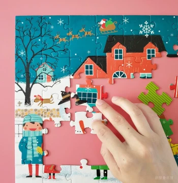 Progressive Puzzles for Ages 3-8, 6+ Years Old - Educational Toys for Kindergarten, Middle Class, Girls, Babies; Animal-Themed Flat Puzzles