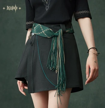 [Genshin Impact Official] Alhaitham Themed Impression Series Irregular Skirt-Pants Genshin