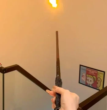 Harry Potter Wand Light-Up Fire Breathing New Version Fire Breathing Magic Wand Gift Birthday Toy Fire Breathing Staff
