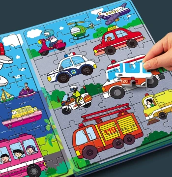 Children's Progressive Educational Magnetic Puzzles for Ages 3-6, Toddler Magnetic Early Learning Toys for Babies, Boys, and Girls