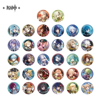 [Genshin Impact Official] Destined Day Series Character Badge 2025 Genshin