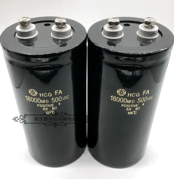 Hitachi 500V 18000uF Inverter & 600V 33000uF Energy Storage High-Voltage Large-Capacity Electrolytic Capacitor