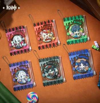 [Genshin Impact Official] Nocturnal Reverie Series Badge & Badge Protector Genshin