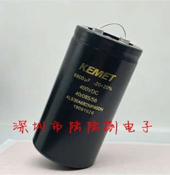 ALS30A682NP400N 400V6800UF KEMET Imported Screw Terminal Electrolytic Capacitor 400vdc