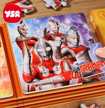 Ultraman Magnetic Puzzle for Kids Ages 3-6: New Educational Toy for Boys to Develop Intelligence, Perfect Birthday Gift