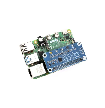 Waveshare Raspberry Pi Environmental Sensor Expansion Board with I2C Interface for Visible Light, Red/UV, Gas, and Motion Detection