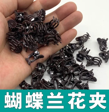 Green Plant Phalaenopsis Orchid Clips, Specialized Climbing Vine Flower Clips, Shaping Support Brackets, Correction Clips, Vine Fixing Clips for Flowers