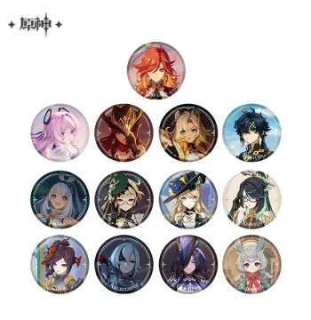 [Genshin Impact Official] Character PV Series Tin Badge Genshin