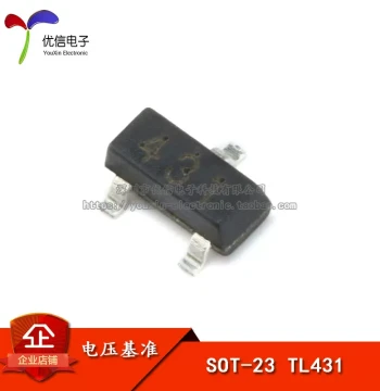 SMD TL431 Marked 431 SOT-23 Voltage Reference IC Regulator (20 pcs)