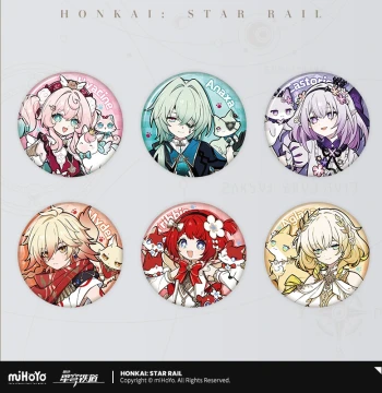 [miHoYo/Honkai: Star Rail] Little Cat Series Tin Badge