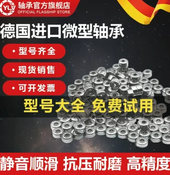 German Imported YLV Stainless Steel Miniature Bearings S603/604/605/606/607/608/609 Waterproof