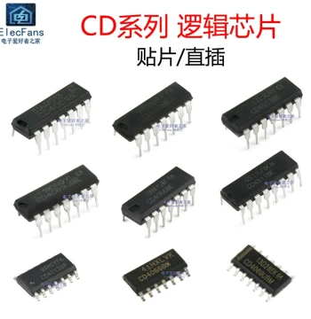 CD4017BE/CD4001/CD4011/CD4013/CD4066/CD4069/CD4511 Logic Chip IC