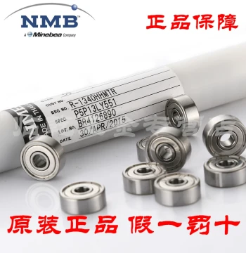 Japan NMB 624ZZ Fishing Reel R-1340HH High-Speed 4x13x5 Stainless Steel Wire-Cutting Guide Wheel Bearing