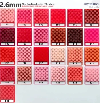 UKENN Perler Beads Same-Color F Series Fusion Beads 2.6mm High-Quality DIY Craft Material Refill Pack