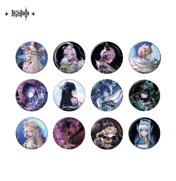 [Genshin Impact Official] Genshin Impact: Song of the Hollow Moon Theme Series Badge Genshin