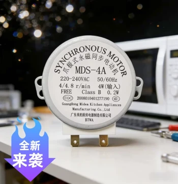 Original Midea Microwave Accessory Turntable Motor M1-L213B-L213C Synchronous Motor MM721NH1-PW