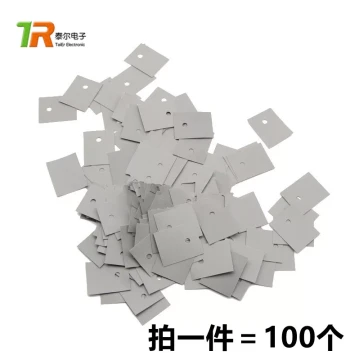 TO22O TO-220 Insulation Pad Silicone Heat Sink Insulating Silicone Sheet Dedicated (100 Pieces) Free Shipping
