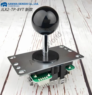 SANWA New JLX2-TP-8YT Joystick – Original Japanese Import for Qanba, War God, Hori Arcade Accessories