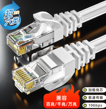 Ethernet Cable Gigabit Home Super Cat6 10-Gigabit cat6 High-Speed Broadband Router Engineering 5G Network Cable Double Shielded