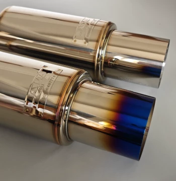Modified Exhaust Pipe/Universal Sports Car Sound Straight Pipe/Straight Muffler Stainless Steel Resonator Sports Car Sound Wave